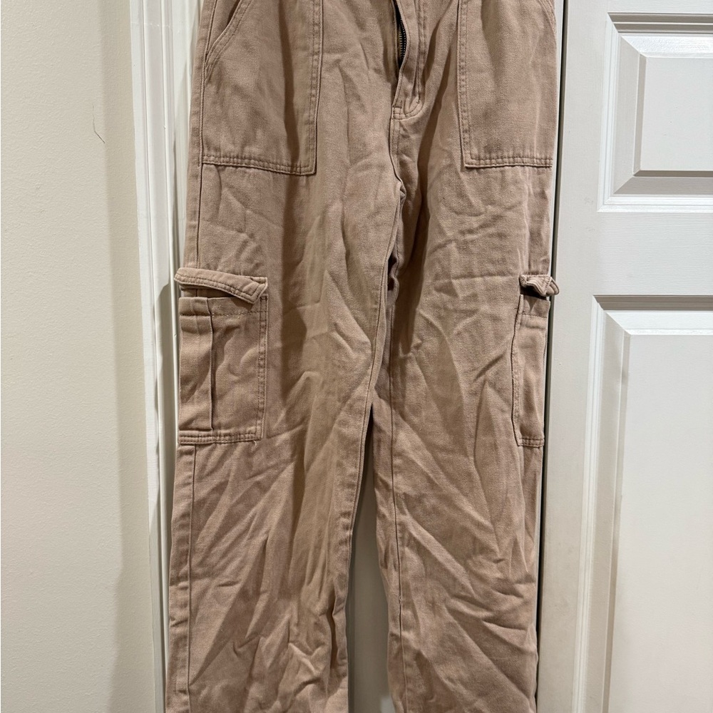 Women’s Tan Cargo Pants